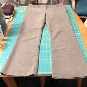 The Limited Drew Fit Brown Dress Pants